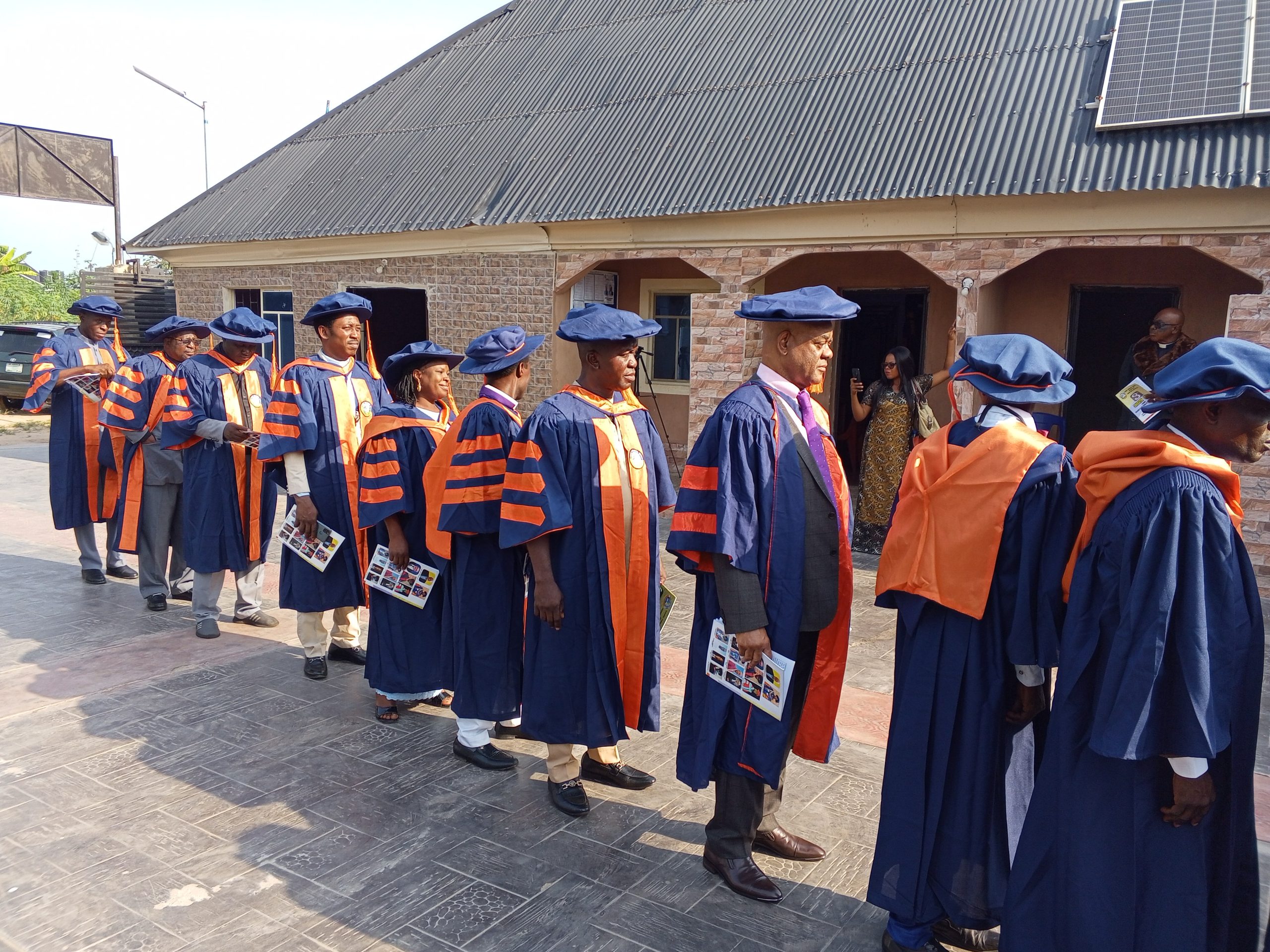 PROFESSOR  IFESIEH, EMEKA, URGED  DTS GRADUANDS TO BE GOOD AMBASSADORS OF THE SEMINARY